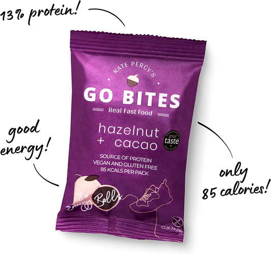 Kate Percy's GO BITES® Hazelnut + Cacao