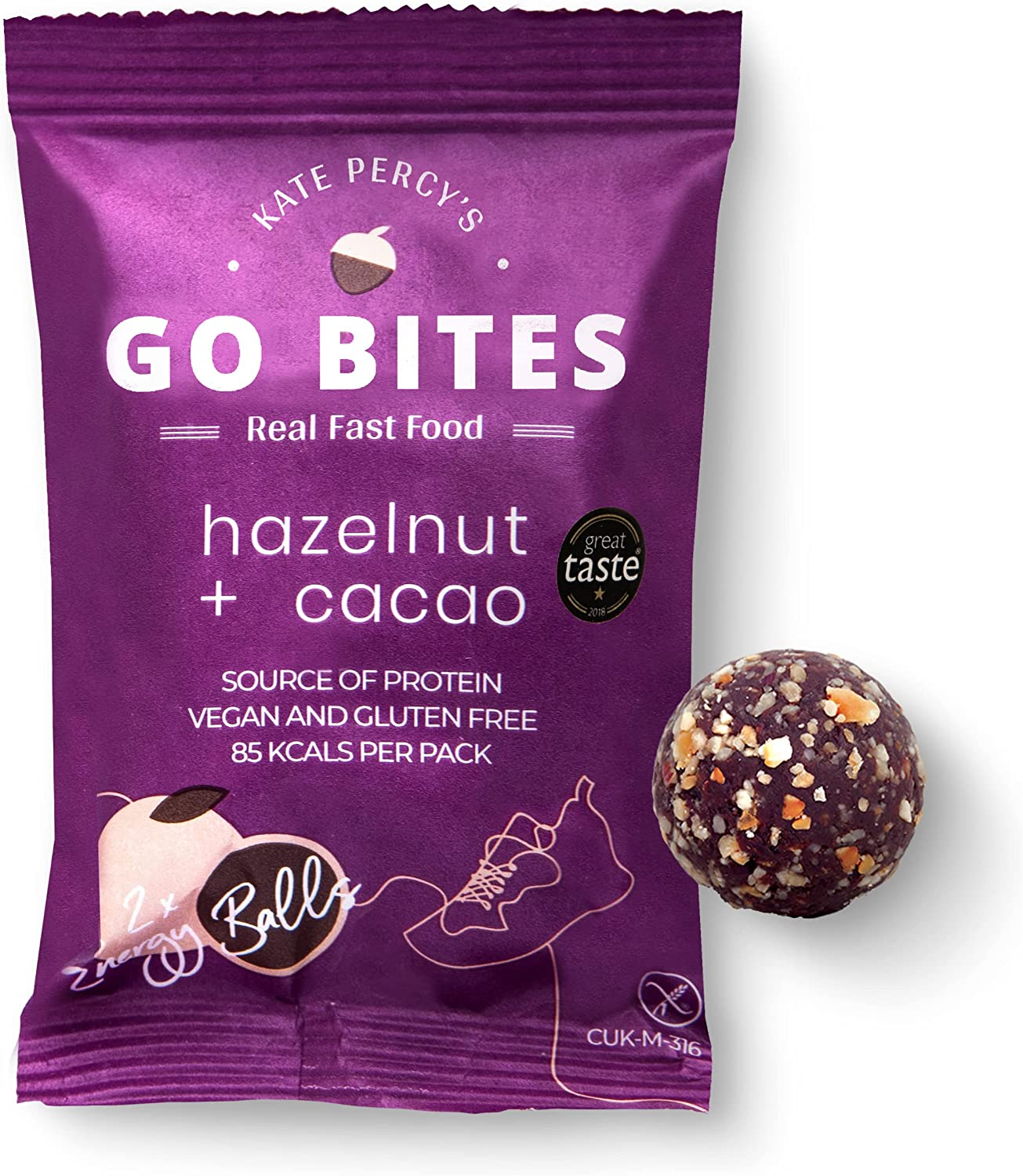 Kate Percy's GO BITES® Hazelnut + Cacao