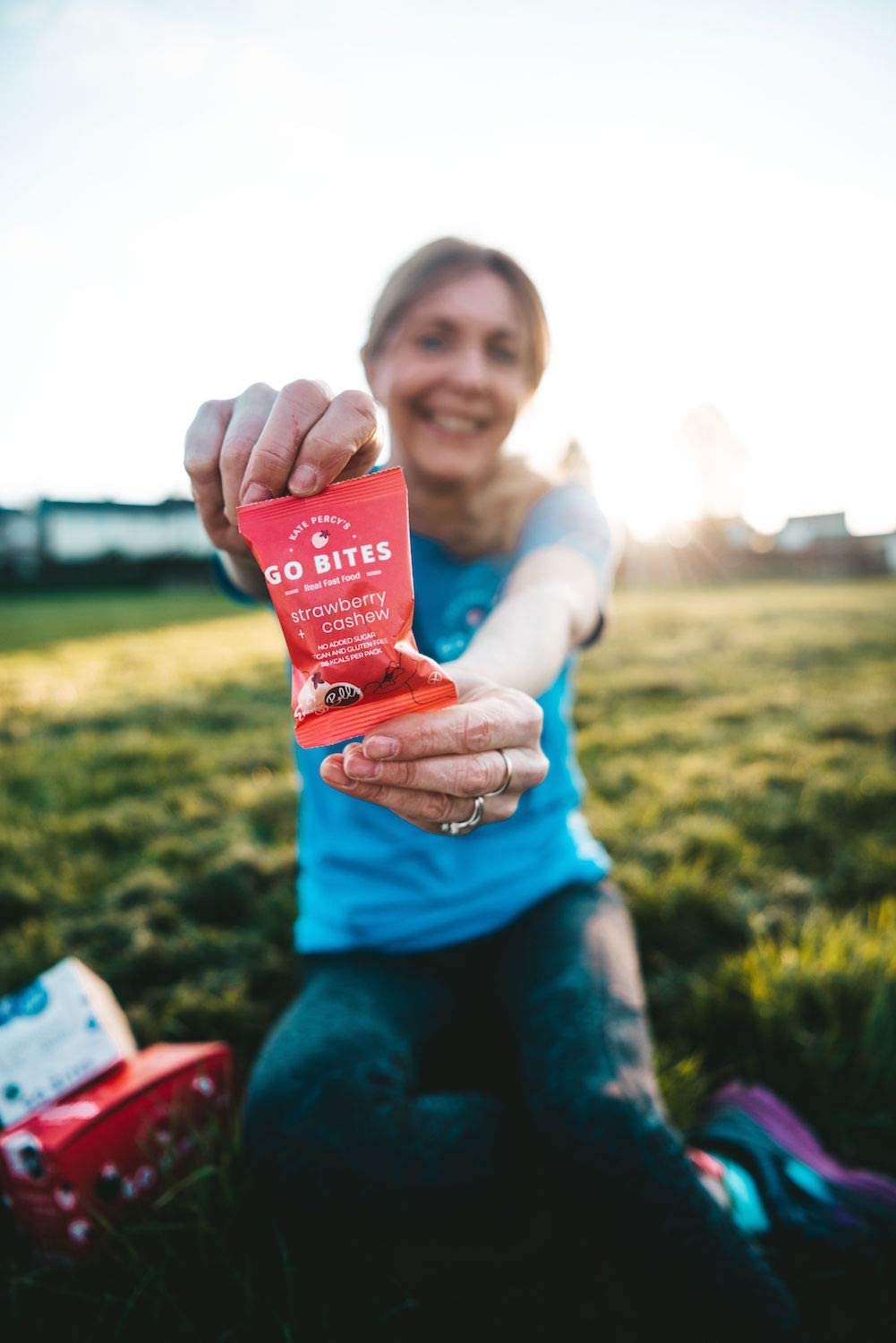 Kate Percy's GO BITES® Strawberry + Cashew